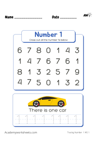 find the number 1