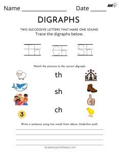 consonants phonics free worksheet