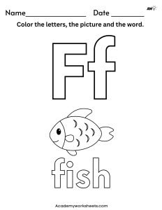 kindergarten phonics F