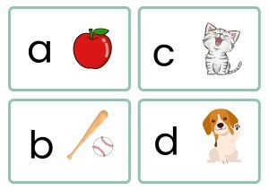 phonics a,b,c,d