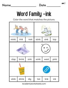 printable phonics ink